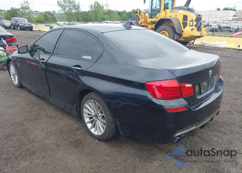 2013 BMW 550I xDrive из США, поврежденный, VIN WBAFU9C57DDY71046